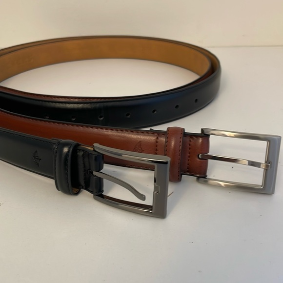 Dockers Black Leather Belt (M) - Picture 2 of 8